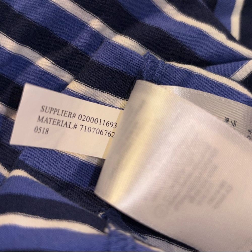 Polo Ralph Lauren Vintage Blue Label Mens Sz.M Pullover T Shirt Y2K Style EUC - Picture 8 of 9